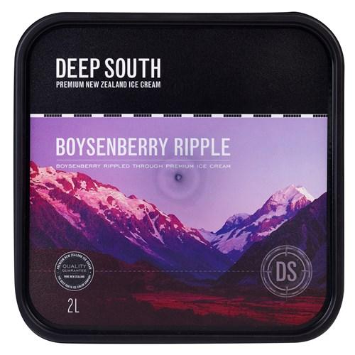 Deep South Boysenberry Ripple Ice Cream 2L