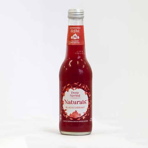 Deep Spring Soft Drink Black Currant 275ml