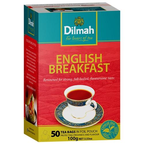 Dilmah Specialty English Breakfast Tagless Teabags  50pk