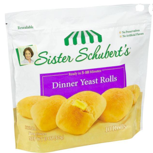 Sister Schubert's Dinner Yeast Rolls 15oz 10 Rolls