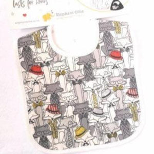 Elephant Ollie Small Binding Bib ea