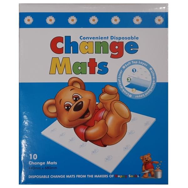 Nappy Sacks Change Mat 10pk