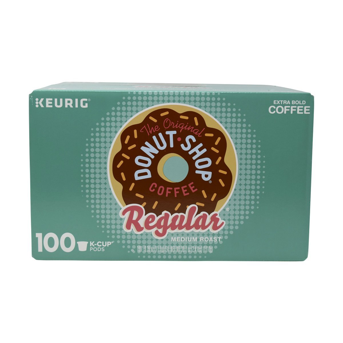 Keurig Donut Shop K Cups, 100 Pods