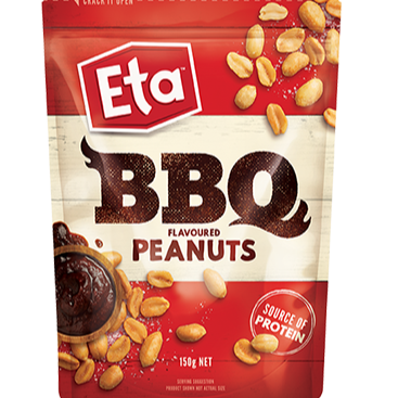 Eta BBQ Peanuts Pouch 150g