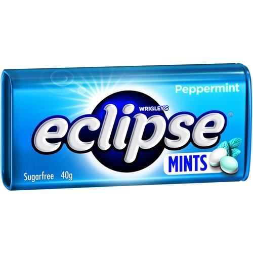 Wrigleys Eclipse Peppermints Mints 40g