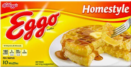 Kellogg's Eggo Homestyle Waffles 12.3oz