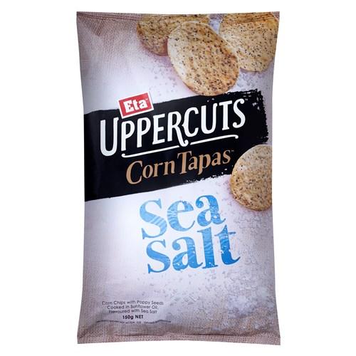 ETA Uppercuts Corn Chip Tapas Sea Salt 150g