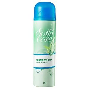 Gillette Satin Care Sensitive Skin Shaving Gel 195g