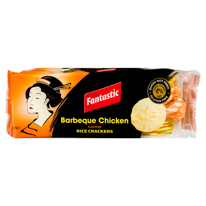 Fantastic Rice Cracker BBQ Chicken 100g