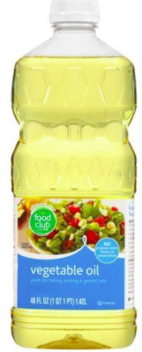 Food Club Vegetable Oil 48oz