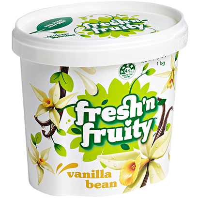 FreshNFruity Yoghurt Vanilla Bean 1kg