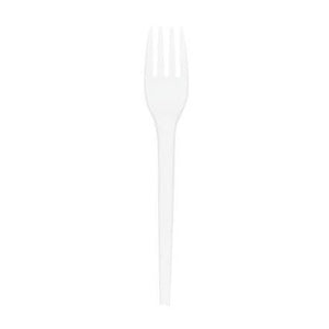 Green Choice CPLA Fork White 50pk