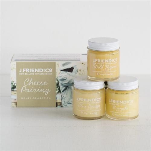 J Friend & Co Cheese Pairing Honey Collection 3x40g