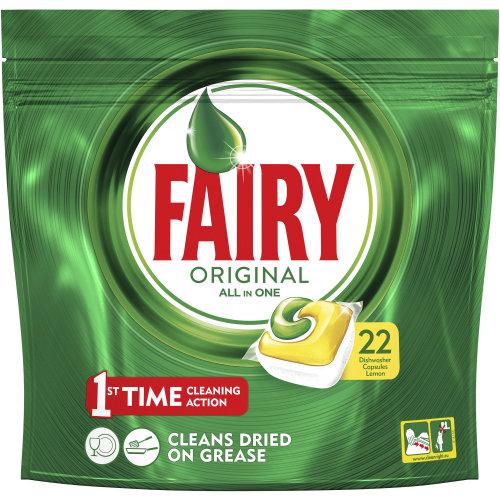 Fairy Original Dishwash Tablets Lemon 22pk