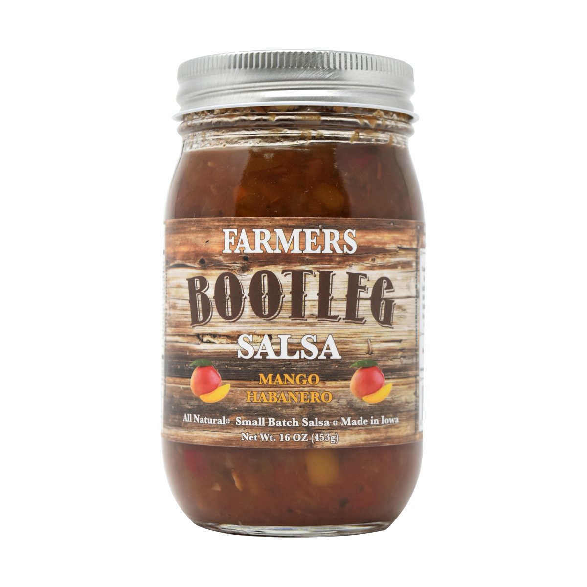 Farmer's Bootleg Mango Habanero Salsa 16 oz