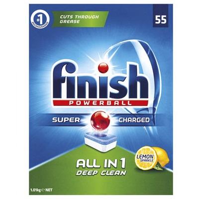 Finish All In 1 Dishwasher Tablets 55pk