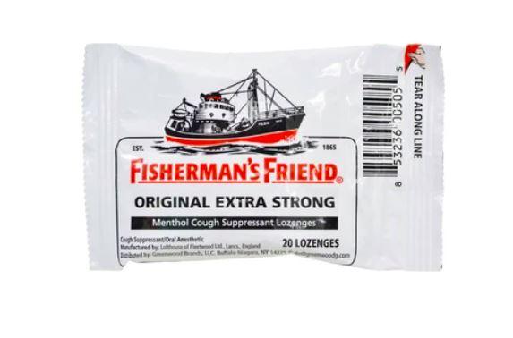 Fisherman's Friend Original Extra Strong Menthol Cough Suppressant Lozenges