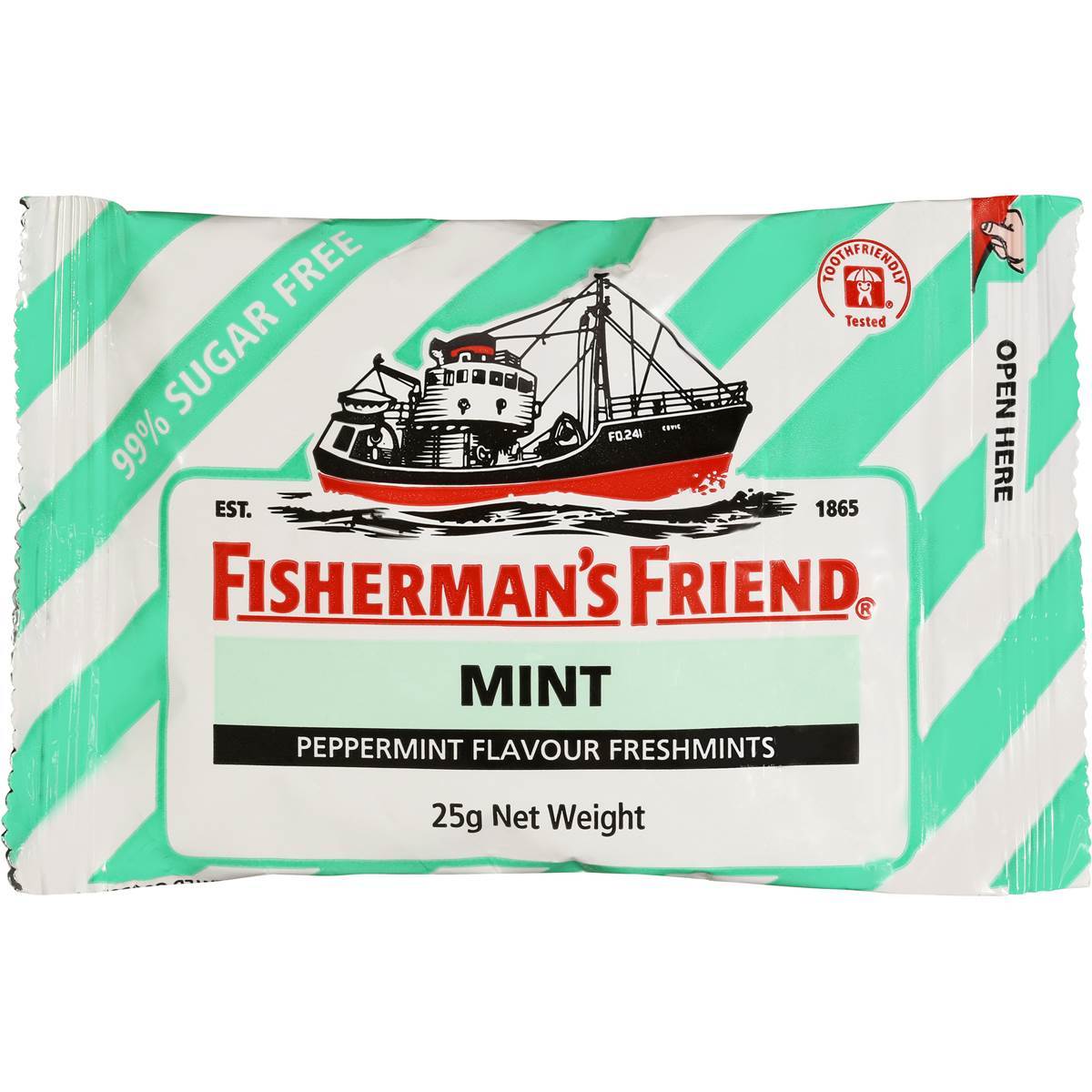 Fisherman's Friend Sugar Free Fresh Mint 25g