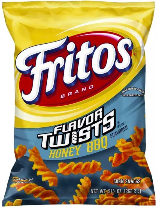 Fritos Flavor Twists Honey BBQ Corn Snacks 9.25oz