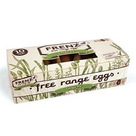 Frenz Free Range Eggs Size 7/10pk