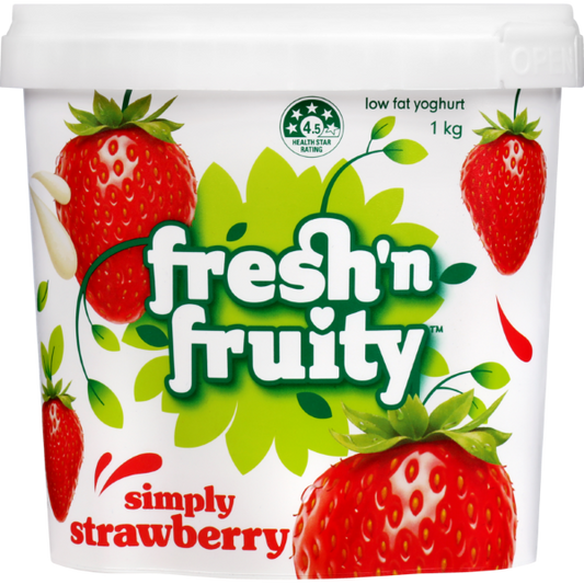 FreshNFruity Yoghurt Strawberry 1kg