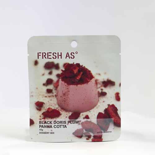 Fresh As Black Doris Plum Panna Cotta 45g