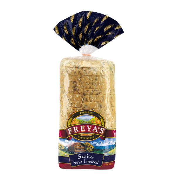 Freyas Swiss Soy & Linseed Toast 750g