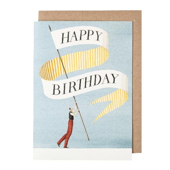 Laura Stoddart Greeting Card - Happy Birthday - Gent