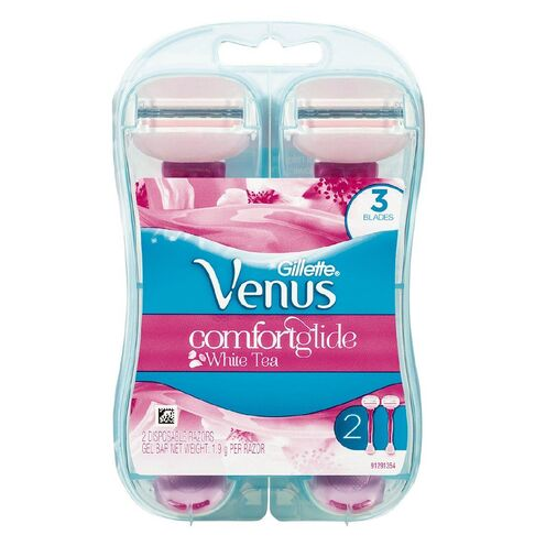 Gillette Venus Comfort Glide Razors 2pk - 3blades