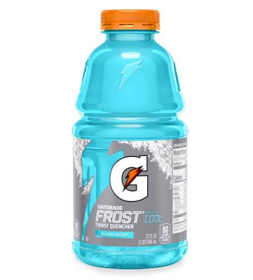 Gatorade Frost Thirst Quencher Glacier Freeze 32oz