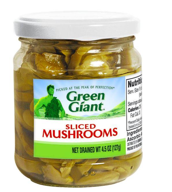 Green Giant  Sliced Mushrooms - 4.5 oz