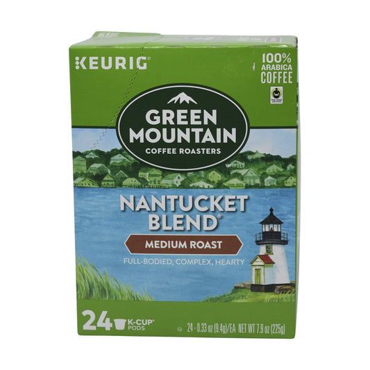 Keurig Green Mountain Nantucket Blend Medium Roast Coffee K-Cup Pods 24ct