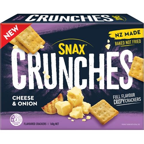 Snax Crunches Cheese and Onion 160gm