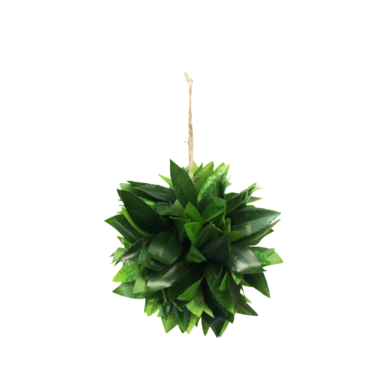 Hanging Bay Leaf Topiary Ball Large