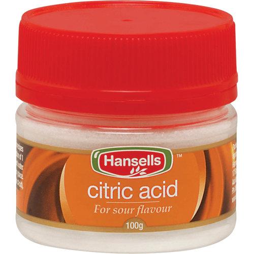 Hansells Citric Acid 100g