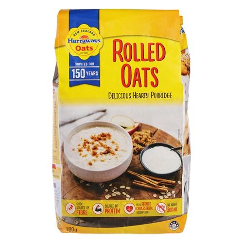 Harraways Rolled Oats 800gm