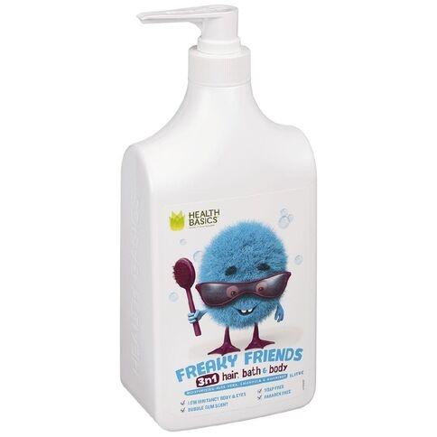 Health Basics Freaky Friends - Kids 3 n 1 / 1ltr