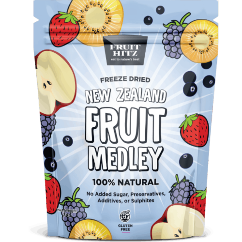 NZ Apple Freeze Dried NZ Fruit Medley 34g