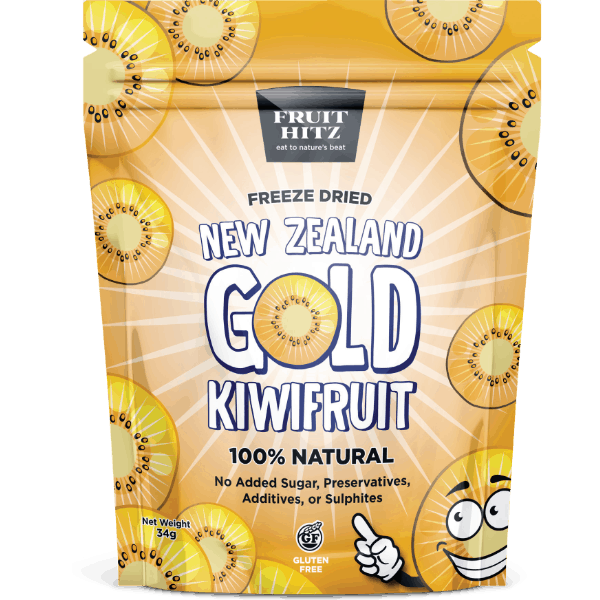 NZ Apple Freeze Dried NZ Gold Kiwifruit 34g