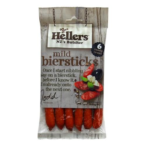 Hellers Mild Biersticks 6 pk