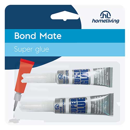 Bond Mate Super Glue 2pk 3ml