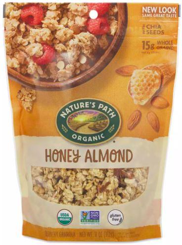 Nature's Path Organic Honey Almond Gluten Free Granola, 11 oz