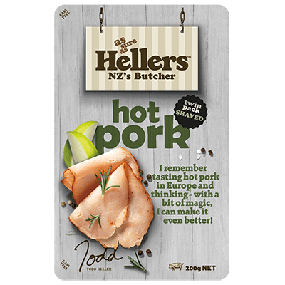 Hellers Hot Pork 200g