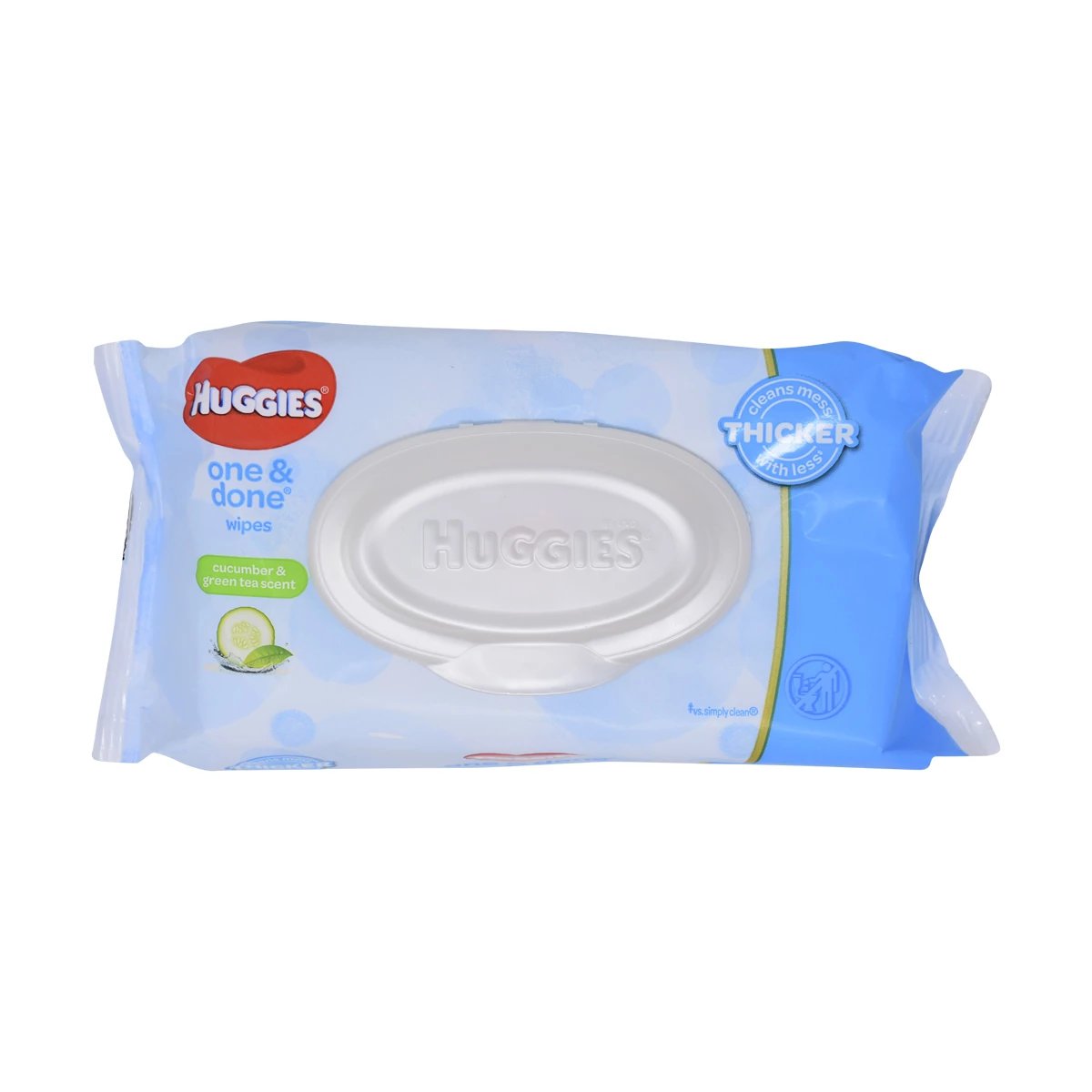 Huggies Cucumber & Green Tea Baby Wipes, 48 Wipes