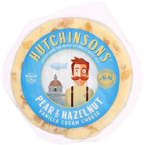 Hutchinsons Cheese Pear Hazelnut & Vanilla Fruit 125g