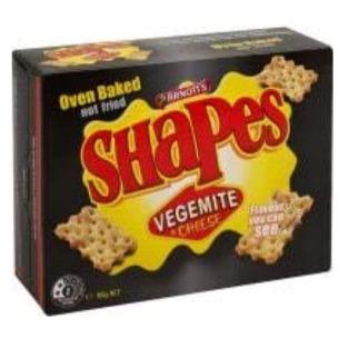 Arnotts Shapes Vegemite & Cheese 165g