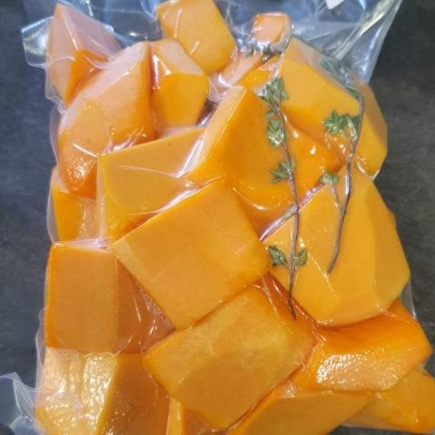 Pumpkin Portions Peeled 1kg