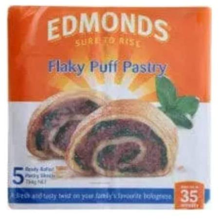 Edmonds Flaky Puff Pastry 5/Sheets 750g