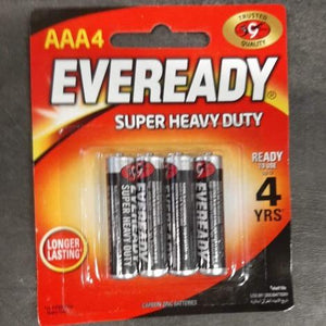 Eveready Battery Super Heavy Duty AAA 4pk