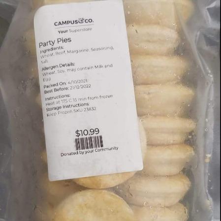 Patties Mini Party Pies 20pc